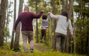 family walk